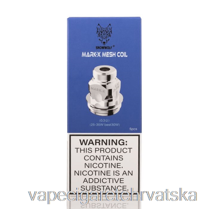 Vape Cigarete Snowwolf Mark-x Zamjenske Zavojnice 0,3 Ohma Zavojnice